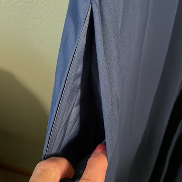 Dress Fashion Navy Blue dress with pockets. Size L - Picture 3 of 4